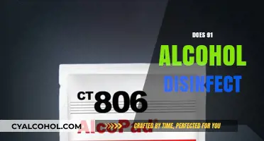 Can 91% Alcohol Effectively Disinfect Surfaces and Kill Germs?