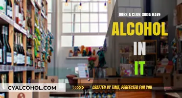 Club Soda Alcohol Content: Debunking Myths About Your Favorite Mixer