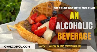 Quick-Service Meals: Alcohol Included?