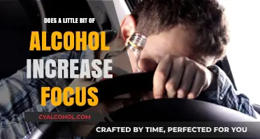 Can a Small Alcohol Amount Boost Concentration and Mental Focus?