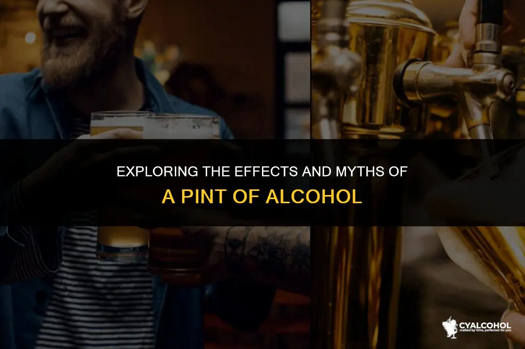 does a pint of alcohol