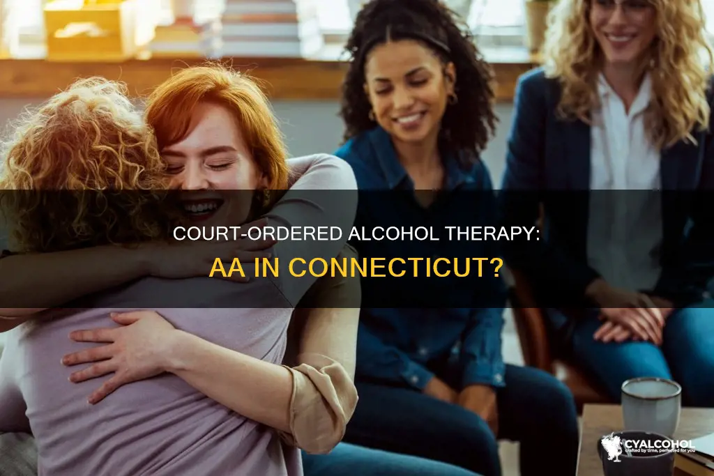 does aa count for court ordered alcohol therapy in connecticut