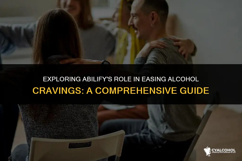 does abilify reduce alcohol craving