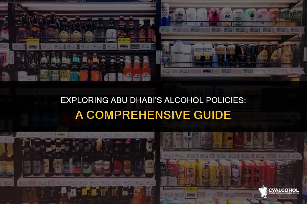 does abu dhabi allow alcohol