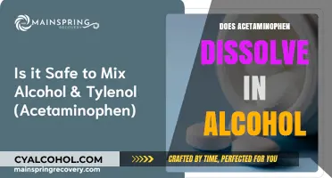 Exploring the Solubility of Acetaminophen in Alcohol: A Comprehensive Guide