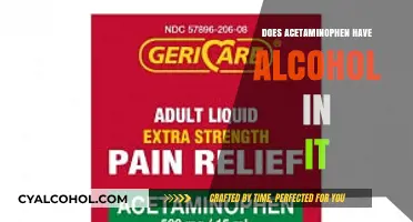 Does Acetaminophen Contain Alcohol? Unraveling the Ingredients in Pain Relief