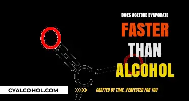 Acetone vs. Alcohol: Which Evaporates Faster and Why?