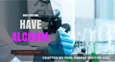 Acetone vs. Alcohol: Understanding the Chemical Differences and Uses