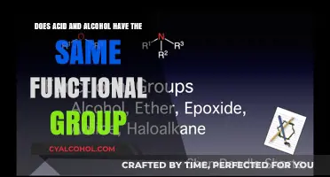 Acid and Alcohol: Functional Group Similarities?