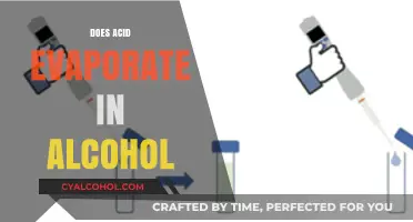 Unveiling the Truth: Acid Evaporation in Alcohol Explained