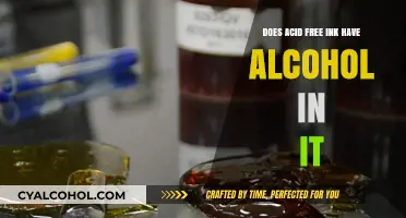 Does Acid-Free Ink Contain Alcohol? Unraveling the Ingredients