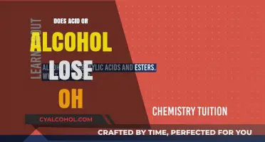 Acid vs. Alcohol: Which Loses the OH Group First?