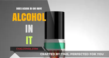 Does Acqua di Gio Contain Alcohol? Unveiling the Ingredients