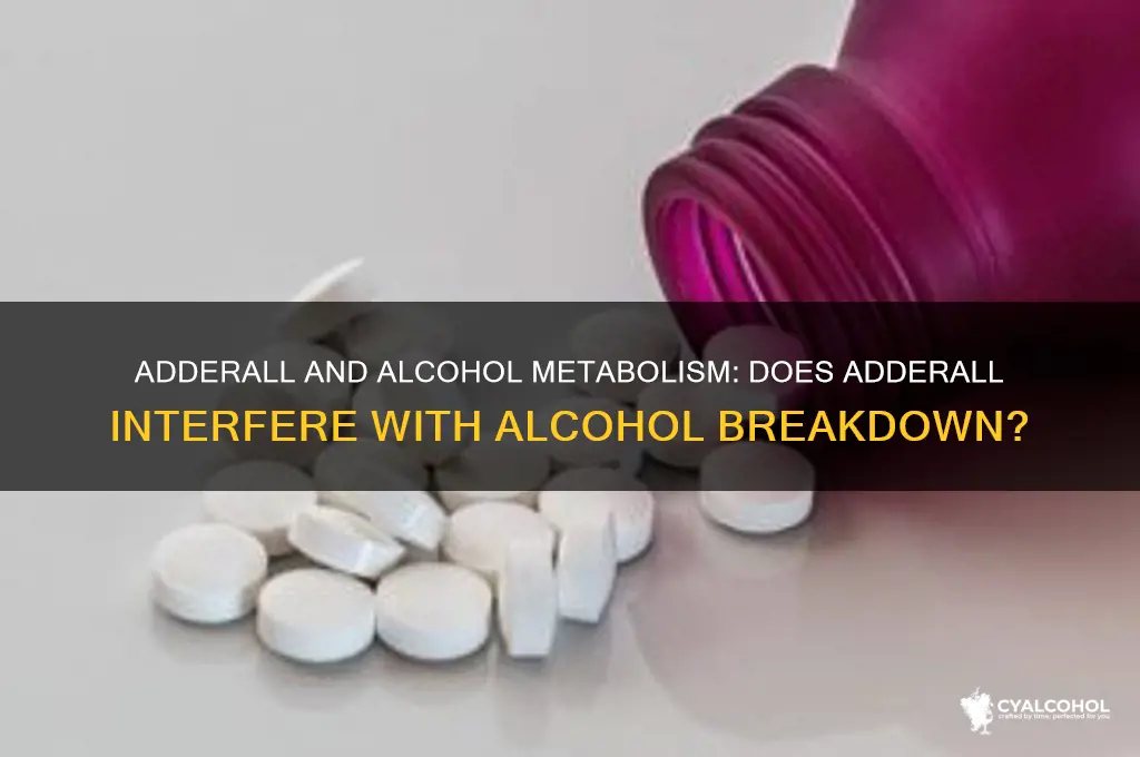 does adarol prevent alcohol from matabalizing