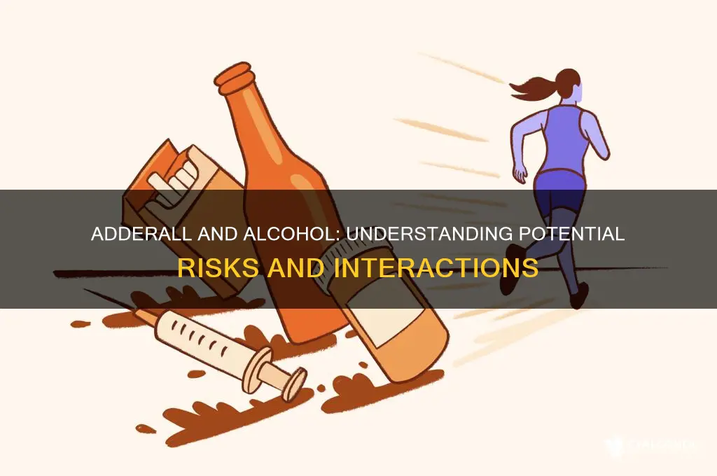 does adderall interact with alcohol