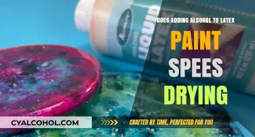Alcohol in Latex Paint: Does It Speed Up Drying Time?