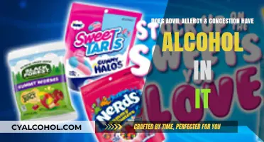 Advil Allergy & Congestion: Alcohol Content Explained in Detail