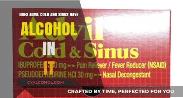 Advil Cold and Sinus: Alcohol-Free Relief