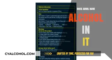 Does Advil Contain Alcohol? Uncovering the Truth About Its Ingredients