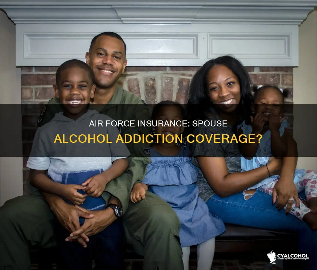 does air force insurance pay for spouse alcohol addiction