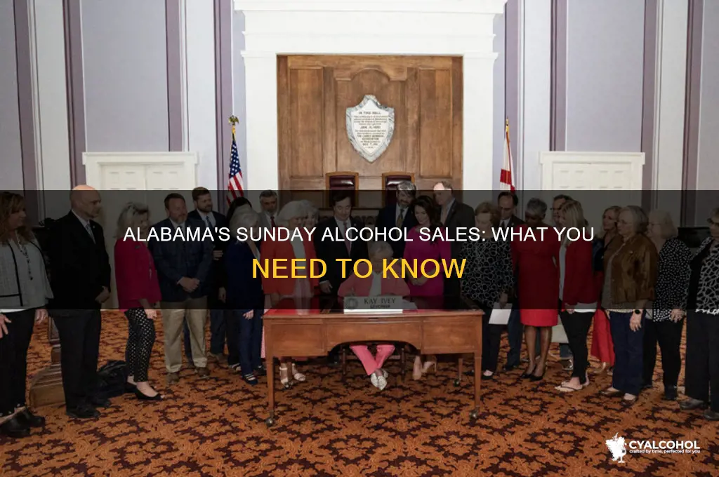 does alabama sale alcohol on sundays