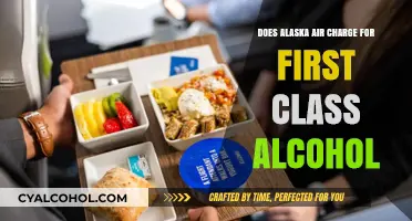 Alaska Air First Class: Free Alcohol or Extra Charge?