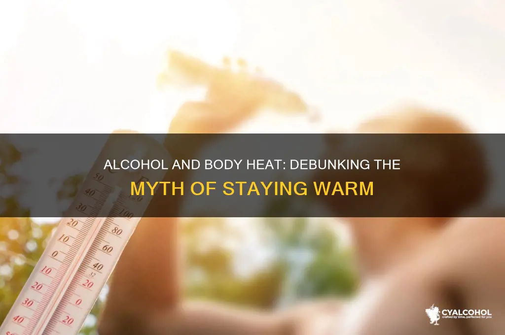 does alcohol actually keep you warm