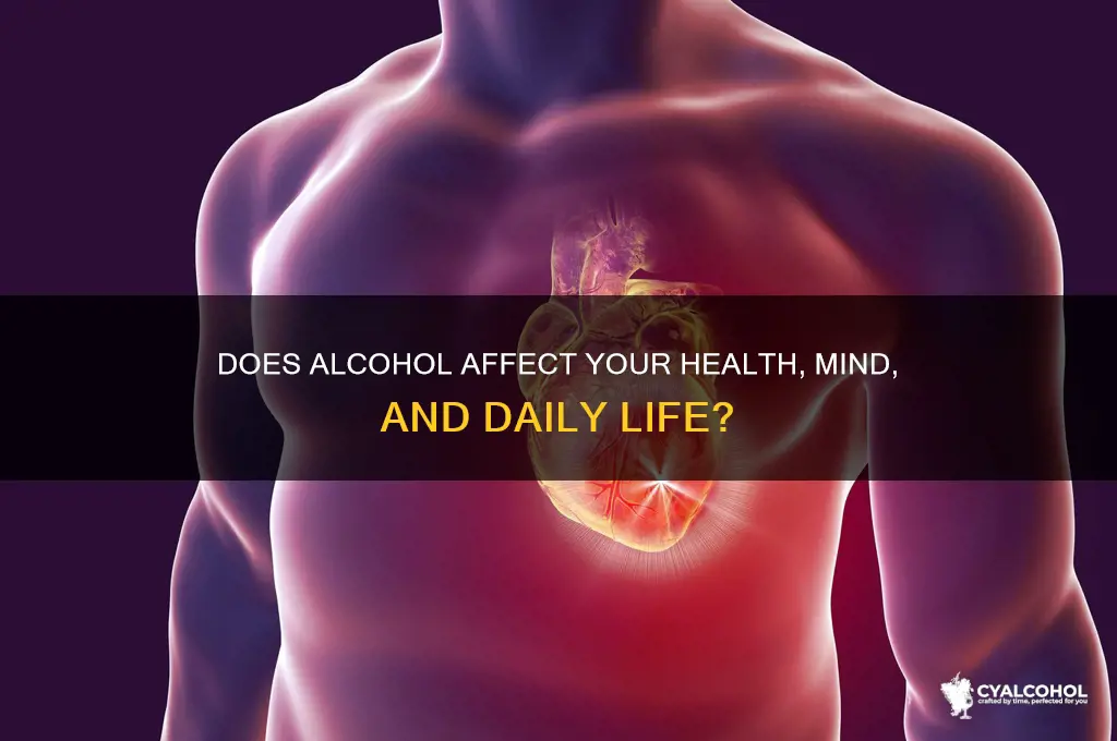 does alcohol affec