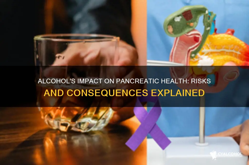 does alcohol affectthe pancreas
