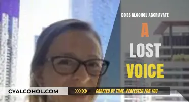 Alcohol and Vocal Health: Can Drinking Worsen a Lost Voice?