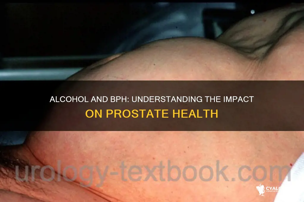 does alcohol aggravate bph