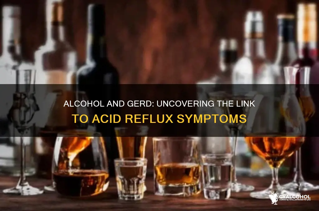 does alcohol aggravate gerd