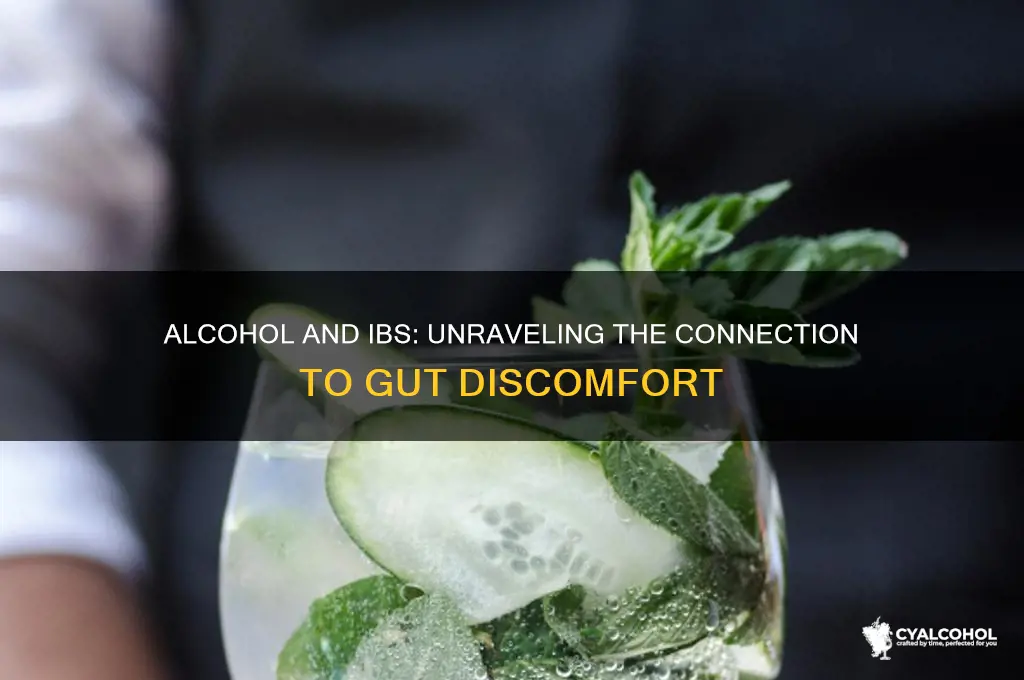 does alcohol aggravate irritable bowel syndrome