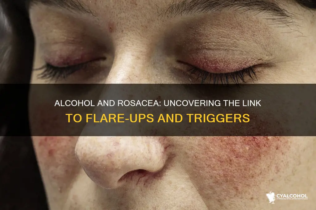 does alcohol aggravate rosacea