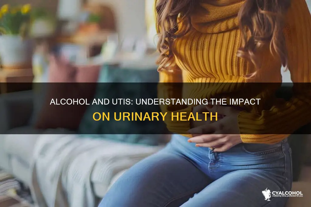 does alcohol aggravate uti