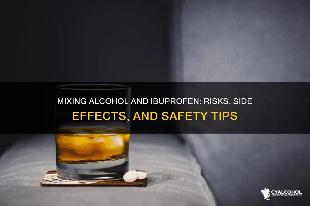 does alcohol and ibuprofen