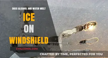 Alcohol vs. Water: Which Melts Windshield Ice Faster?