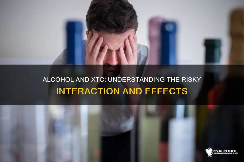 does alcohol boost xtc