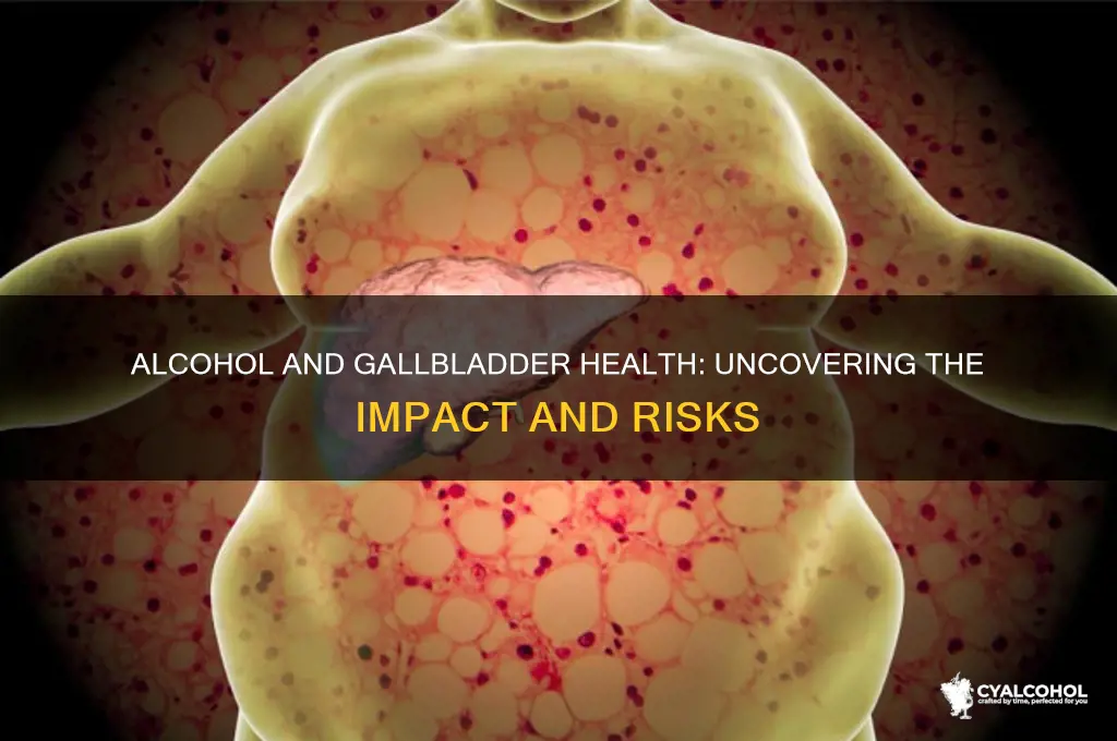 does alcohol bother the gall bladder