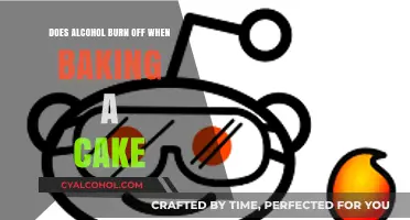 Does Alcohol Burn Off When Baking a Cake? The Truth Revealed