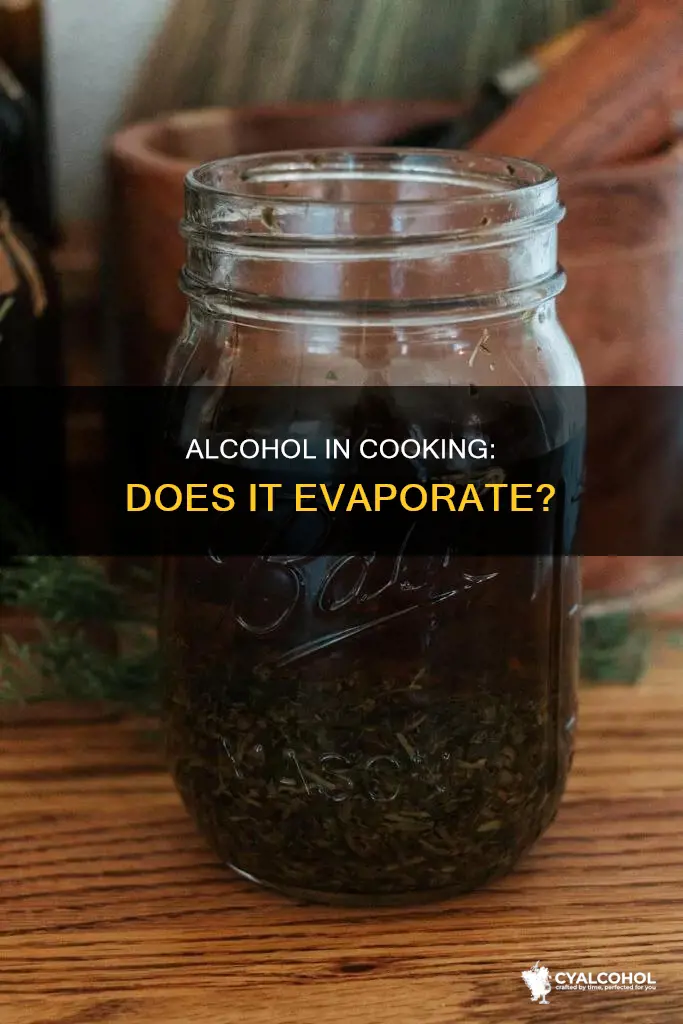 does alcohol burn off when you cook with it