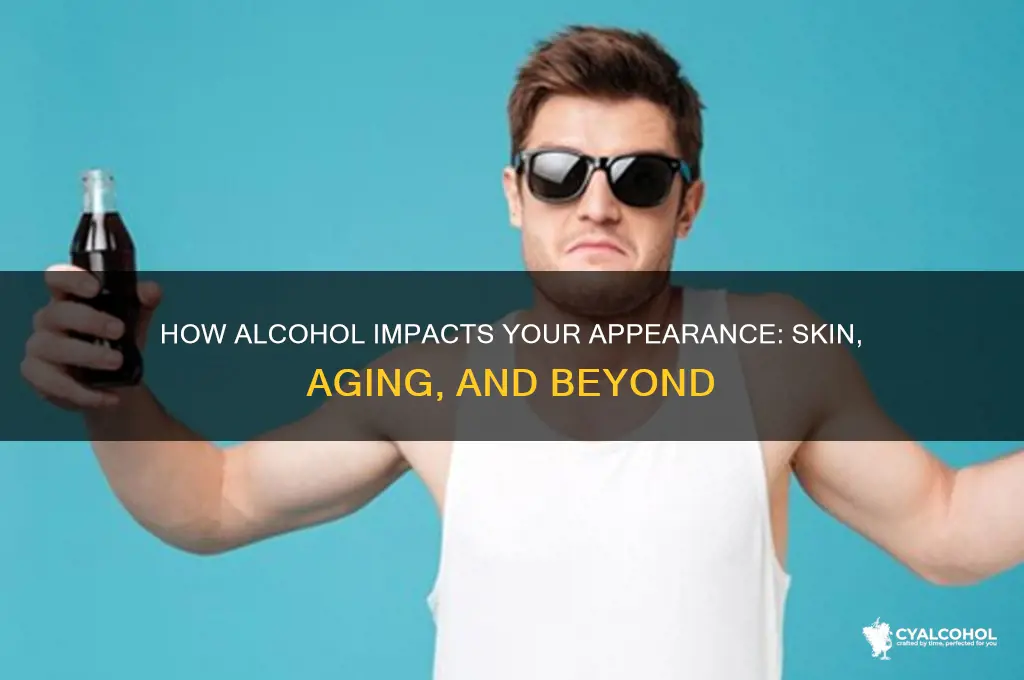 does alcohol change aplearance