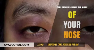 Alcohol's Impact: Does Drinking Alter Your Nose's Shape Over Time?