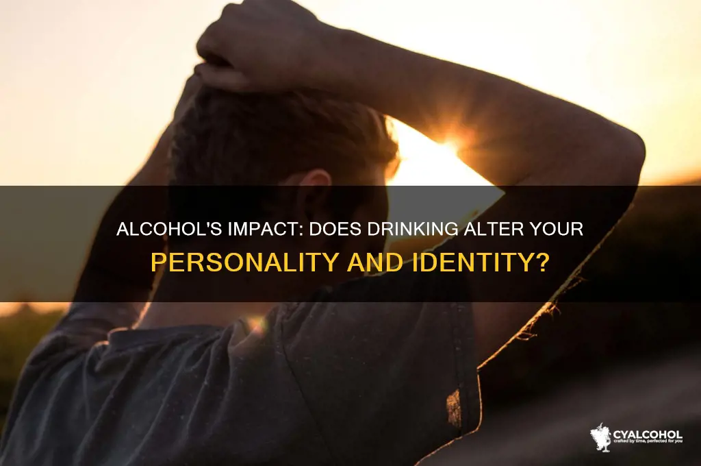 does alcohol change who you are