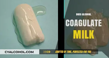 Does Alcohol Coagulate Milk? Exploring the Science Behind the Myth