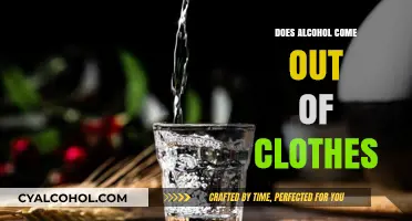 Removing Alcohol Stains: Effective Tips to Clean Clothes and Fabrics