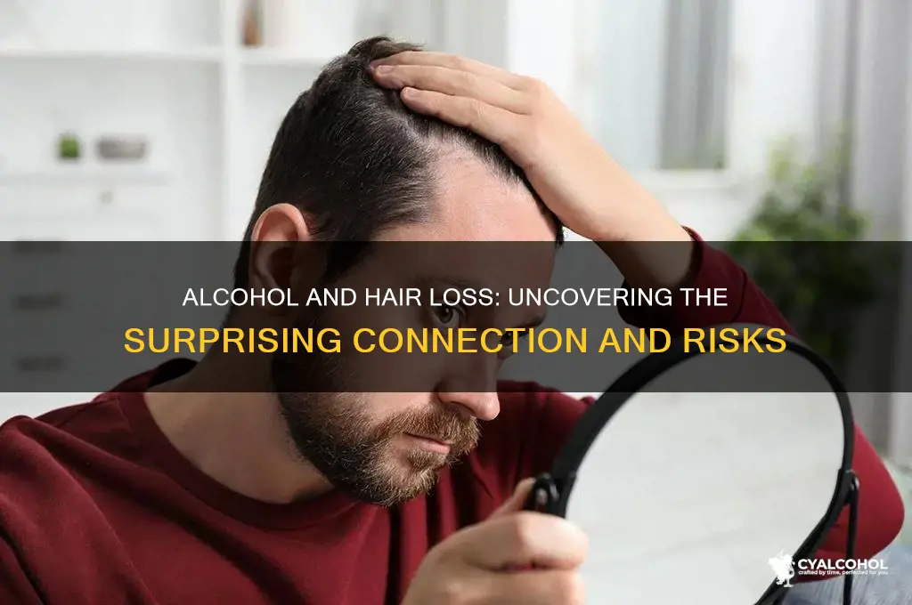 does alcohol contribute to hair loss