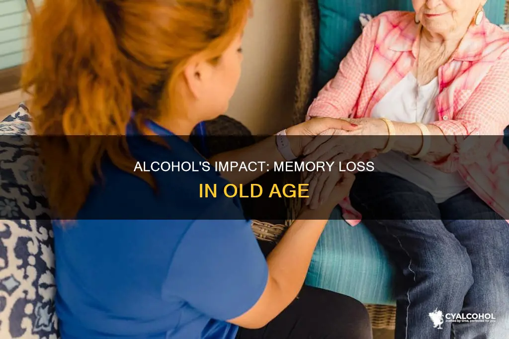 does alcohol contribute to memory loss in old age