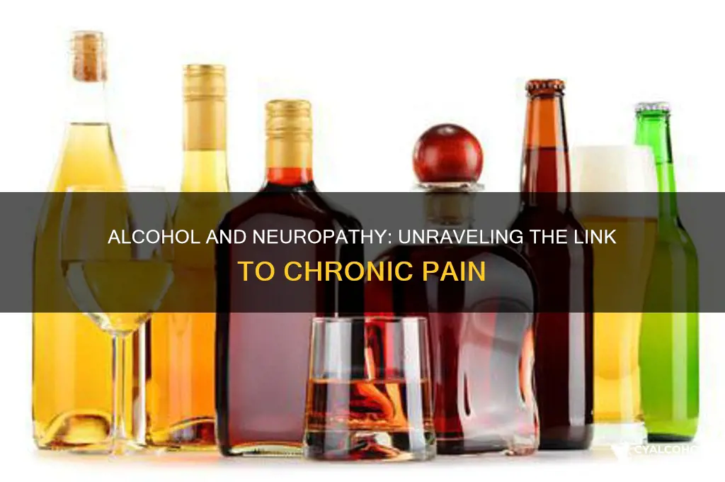 does alcohol contribute to neuropathy pain