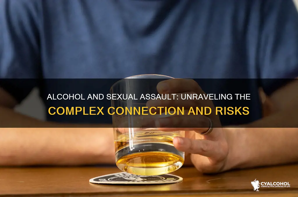 does alcohol contribute to sexual assault